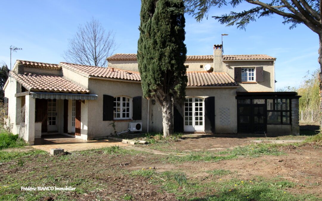 solide villa sur Bouillargues 335 000 €