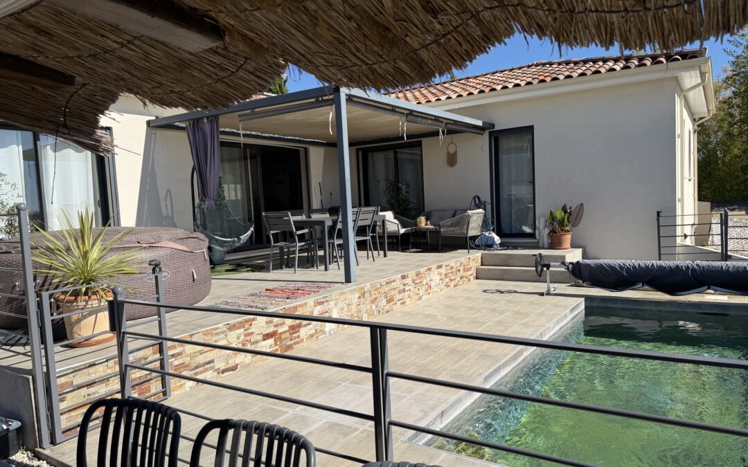 Superbe villa plein sud  à Bellegarde – 384 000 €